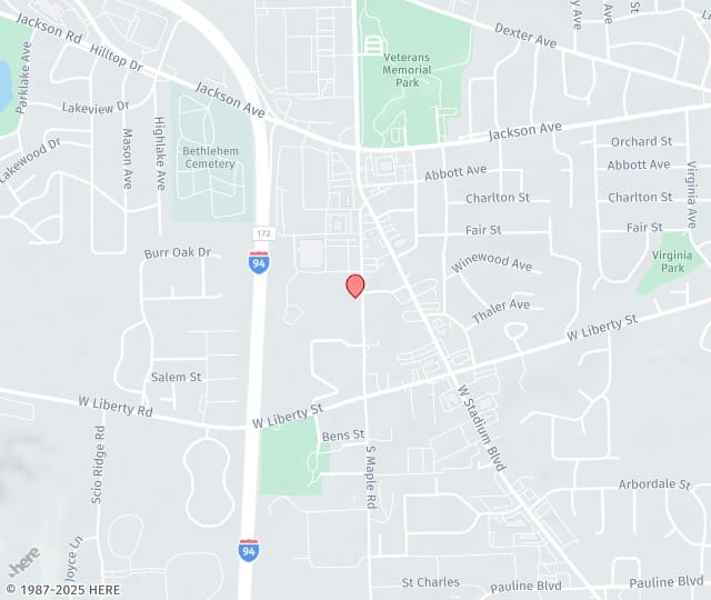 Location Map: 117 North First Street, Suite 111 Ann Arbor, Michigan 48104